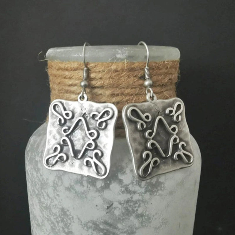 Bohemian Vintage Engraved Earrings