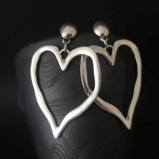Creative Vintage Heart Shaped Earrings