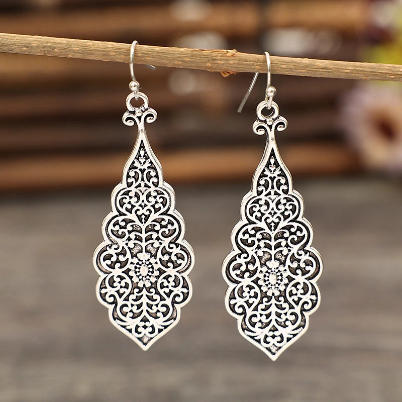 Vintage Boutique Pattern Earrings