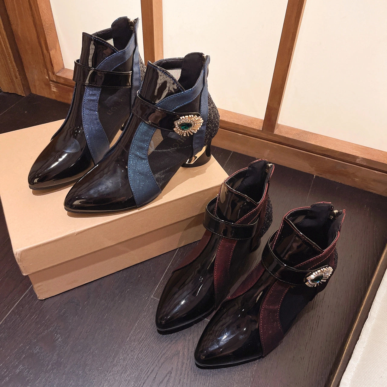 Mesh Breathable Martin Boots