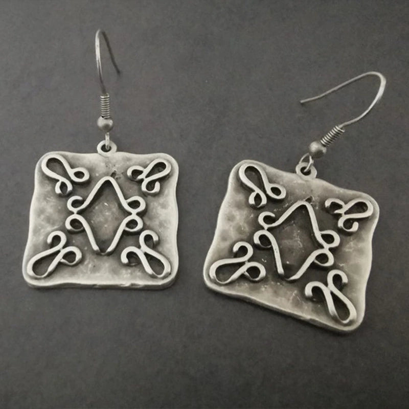 Bohemian Vintage Engraved Earrings