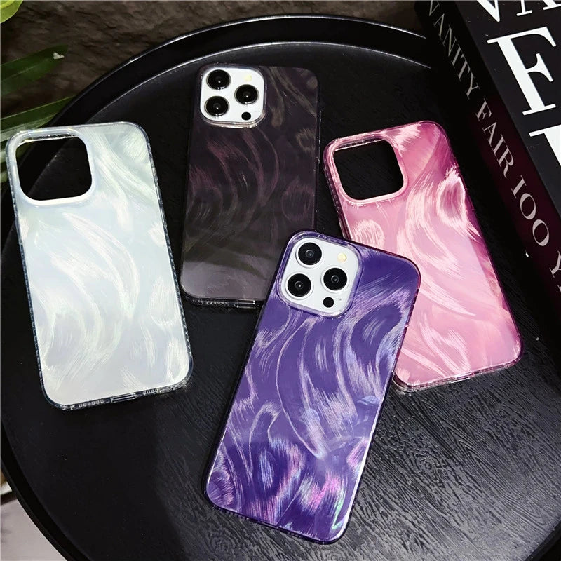 Colorful Feather Phone Case