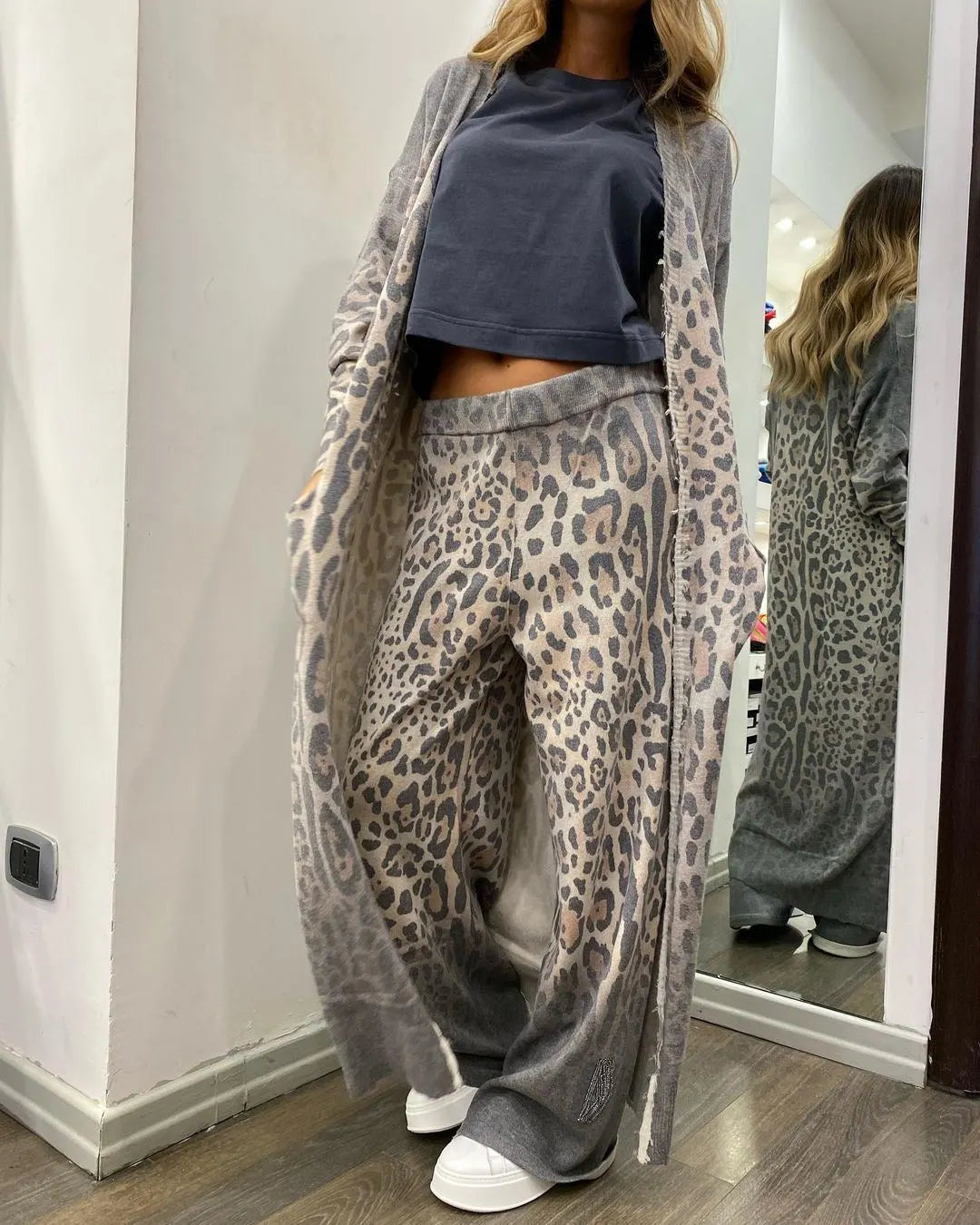 Leopard Printed Suits