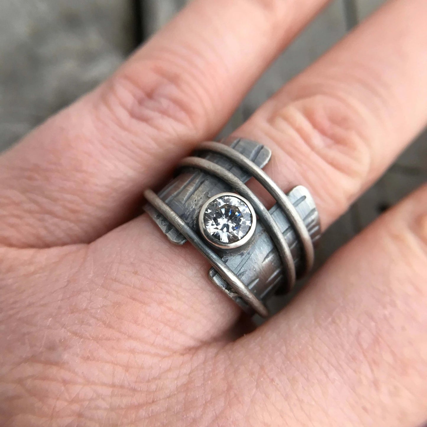 Vintage Line Ring