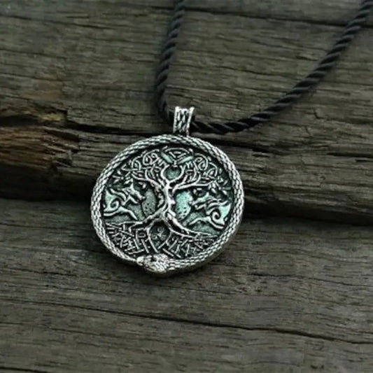 Pentagram Tree of Life Necklace