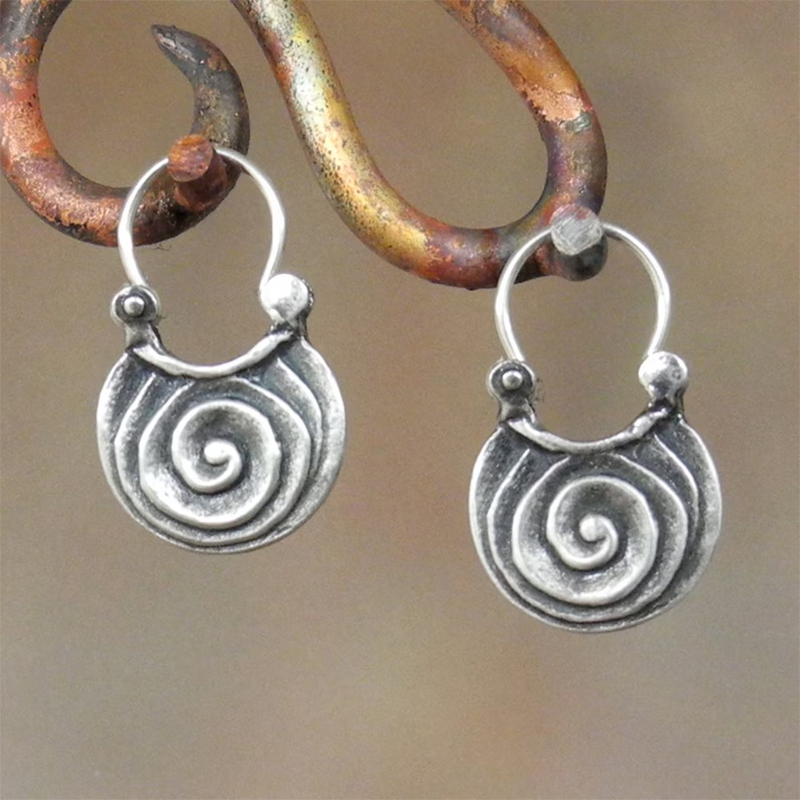 Gypsy Small Scroll Earrings