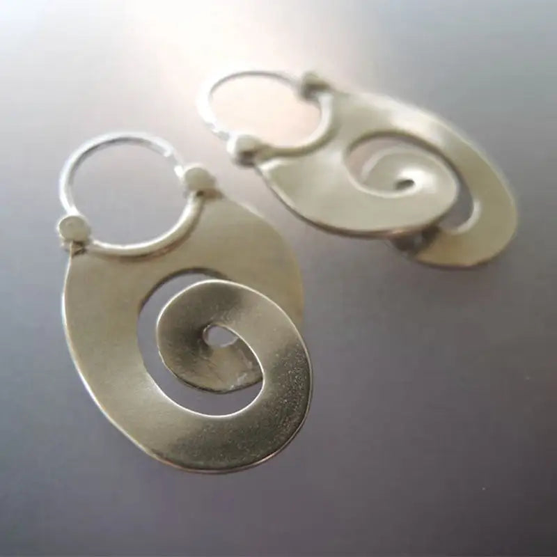 Gypsy Curl Hoop Earrings