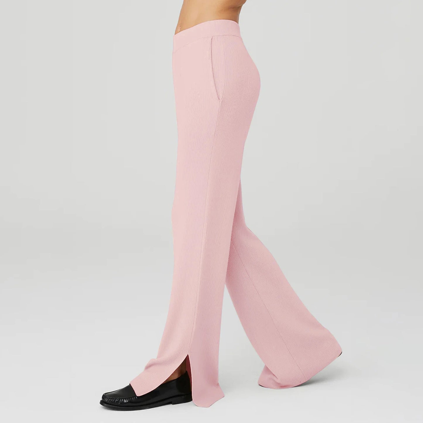 Solid Color Loose Pants