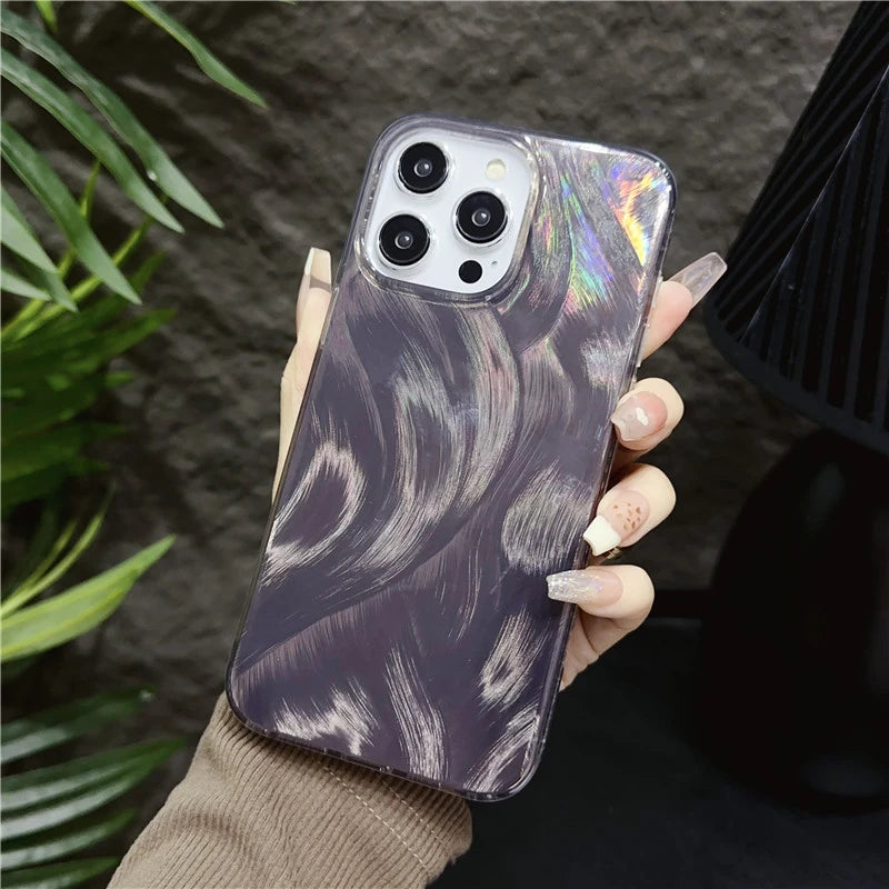 Colorful Feather Phone Case