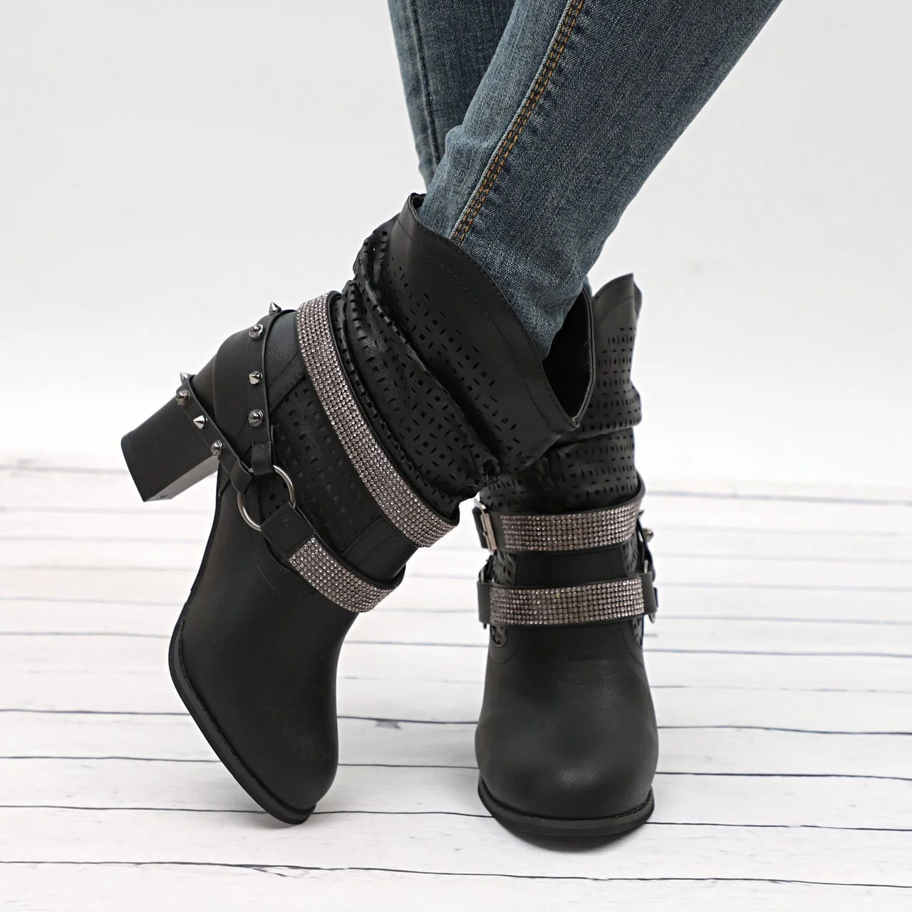 Women's Casual Round Toe Boots