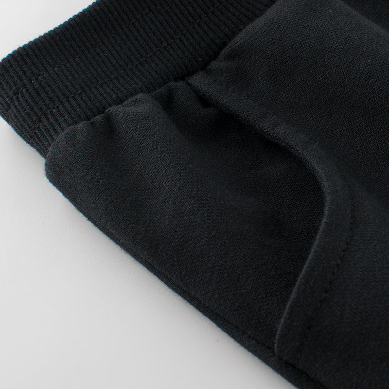 Pantalones Cortos Negro de Dinosaurio para Niños de 1 a 9 Años en Verano