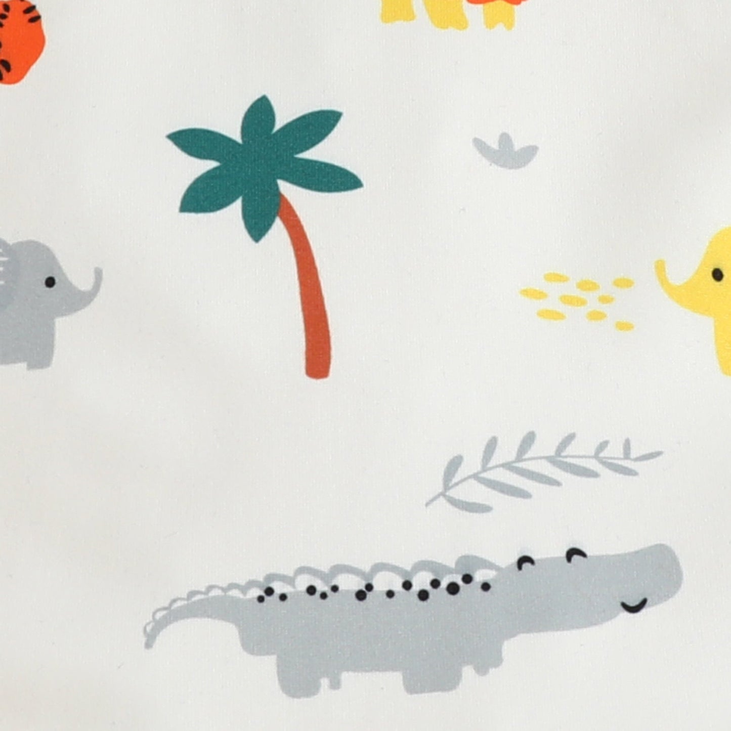 Mono Bebé Niño Verano Animal Print Manga Corta Con Peto