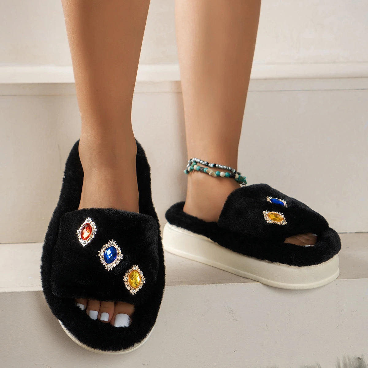 Casual  Round Toe Slippers