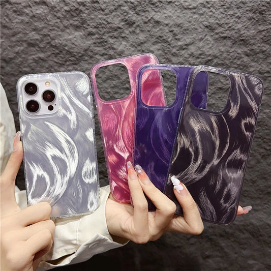 Colorful Feather Phone Case