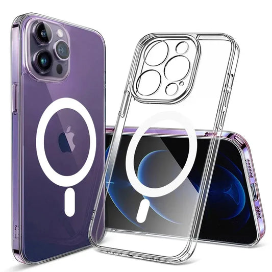 Transparent Magnetic Phone Case