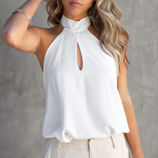 Lace Up Halter Top