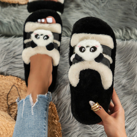 Panda Cute Cotton Slippers