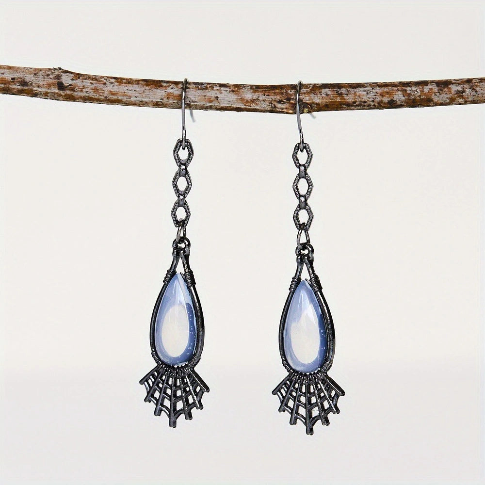 Moonstone Vintage Earrings