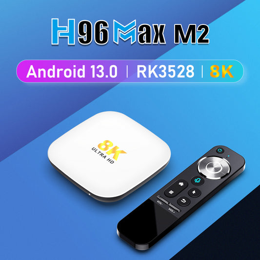 Android 13.0 TV Box,H96 Max M2 4GB RAM 64GB ROM RK3528