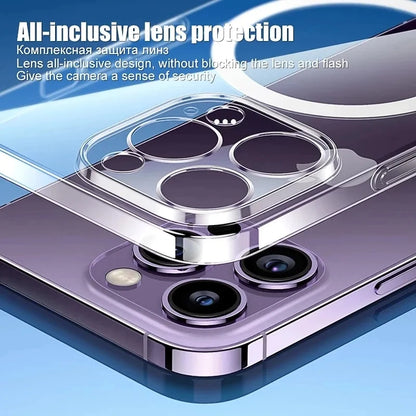 Transparent Magnetic Phone Case