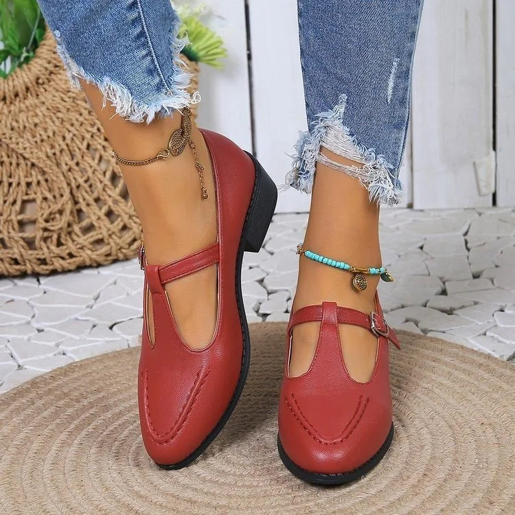 Stylish Pointed Leather Shoes