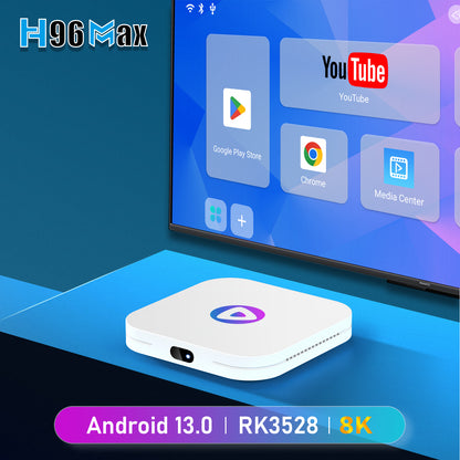 H96 MAX M1 Android 13 Smart TV Box 2+16G 8K Video Decording WiFi Media Player