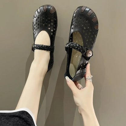 Women's Casual Hollow Flat Shoes