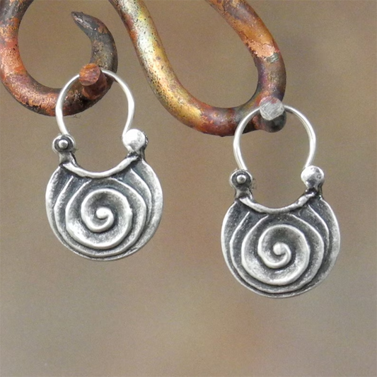 Gypsy Small Scroll Earrings