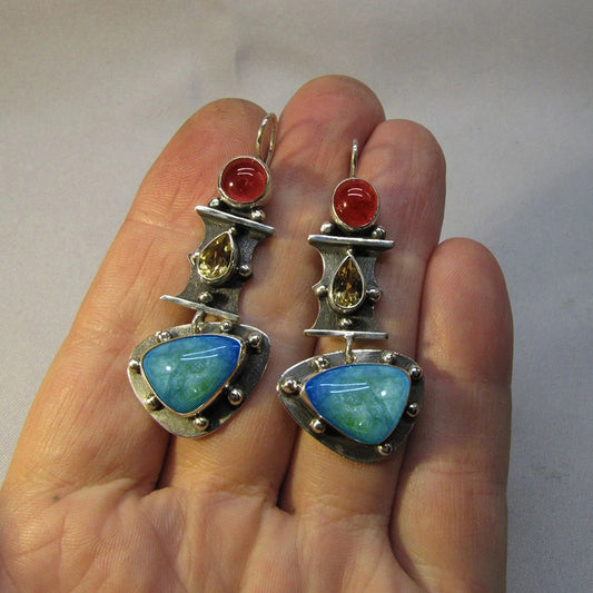 Blue Vintage Earrings