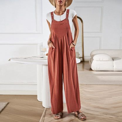 Loose Wide-leg Jumpsuit