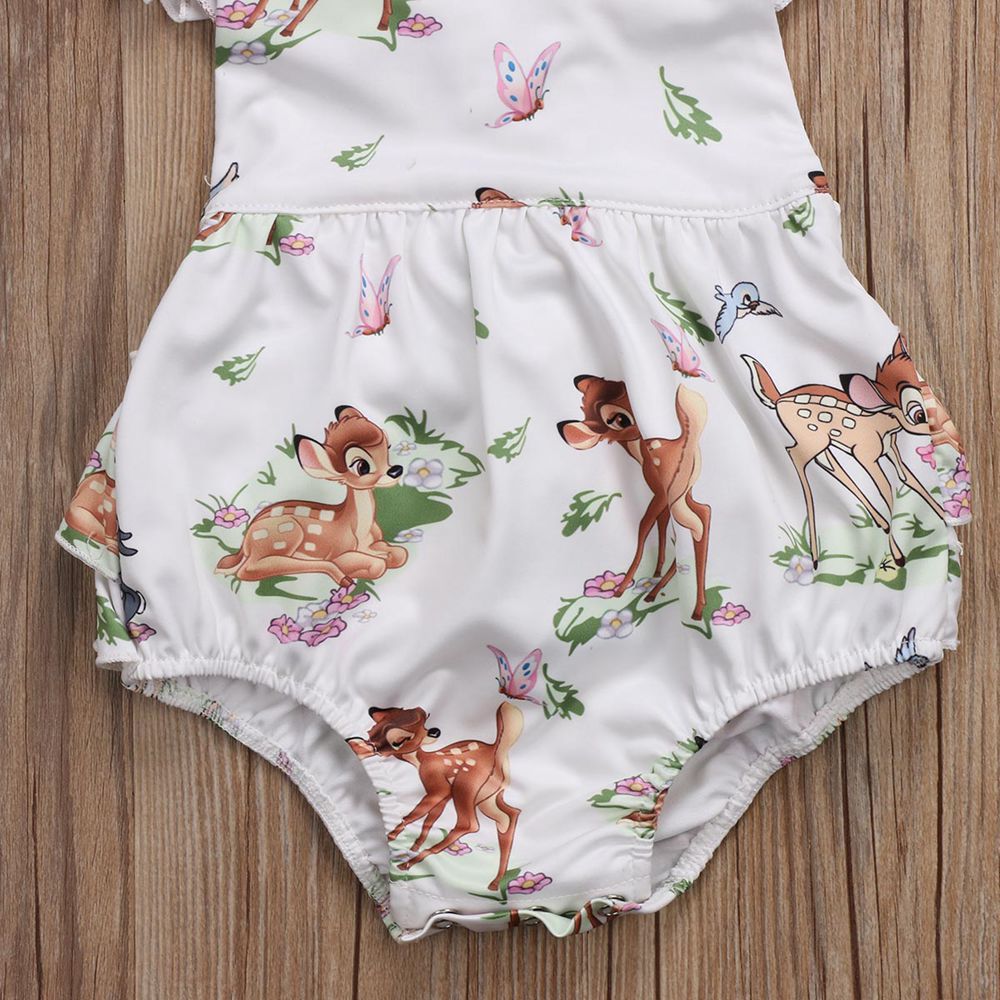 Mameluco con Estampado Floral para Bebés de 0 a 18 meses para Verano