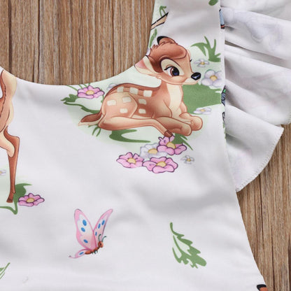 Mameluco con Estampado Floral para Bebés de 0 a 18 meses para Verano